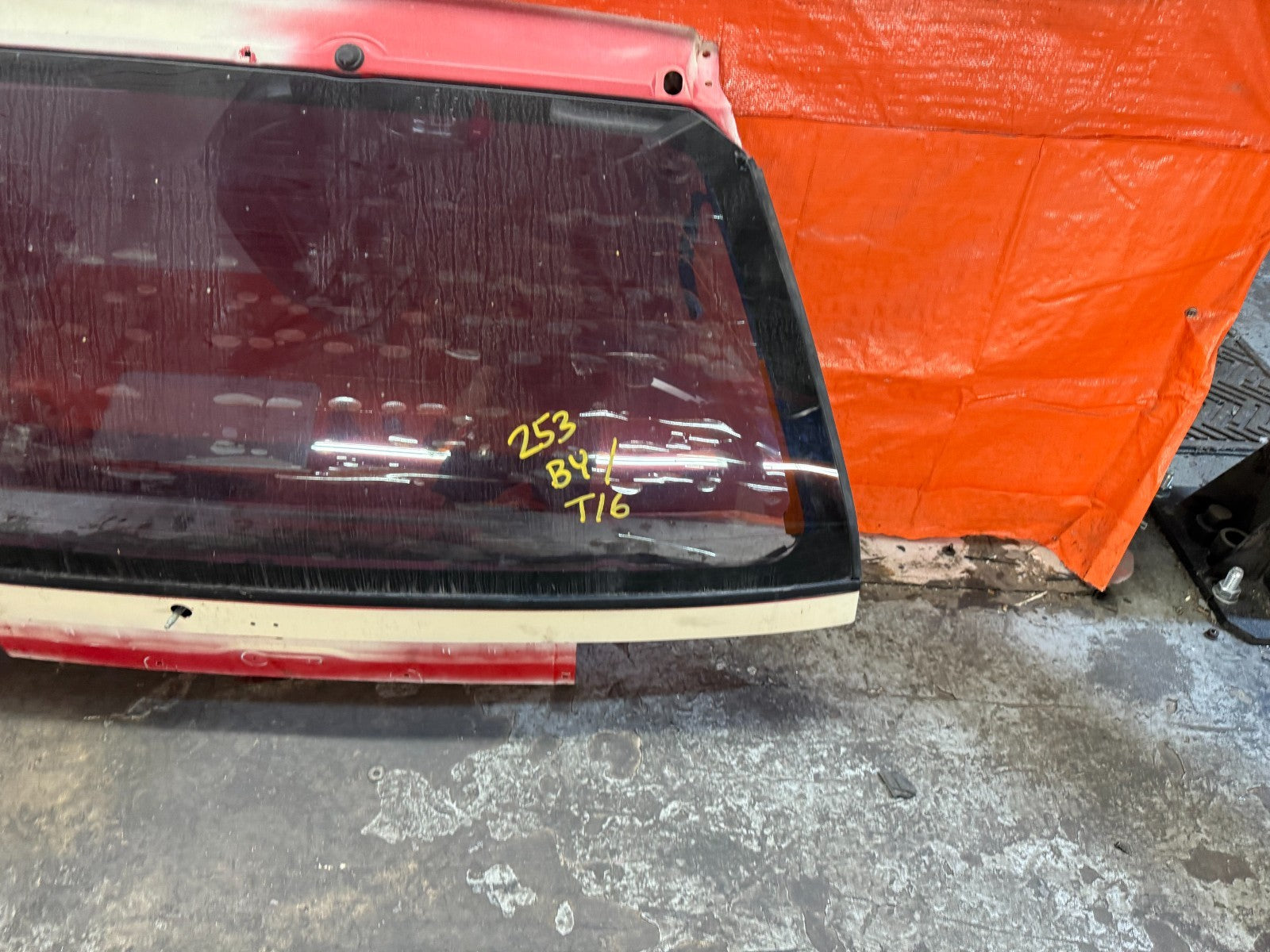 90 91 HONDA CIVIC HATCHBACK   TRUNK REAR DECK LID TAIL GATE HATCH LATCH OEM 3253