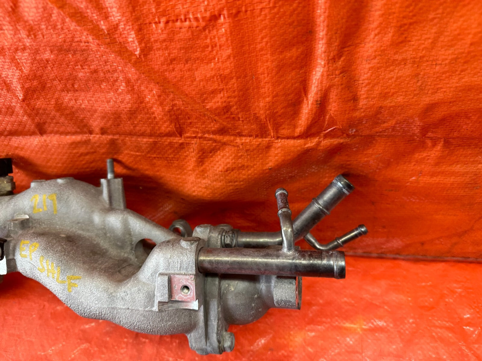 13 16 HYUNDAI GENESIS COUPE 3.8L   ALUMINUM COOLANT PIPE WATER PASSAGE   OEM 2192