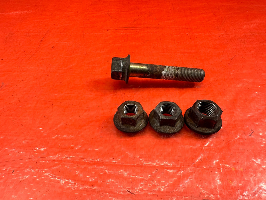 06 11 HONDA CIVIC SI UPPER TRANSMISSION MOUNTING BRACKET BOLTS HARDWARE OEM #1945