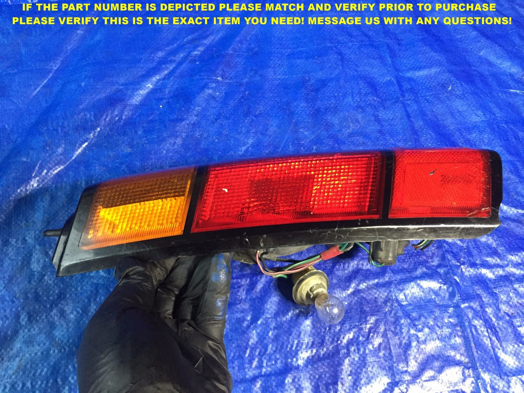 OEM 1987 87 HONDA CIVIC SHUTTLE WAGON DRIVER LEFT TAIL LIGHT 1B4