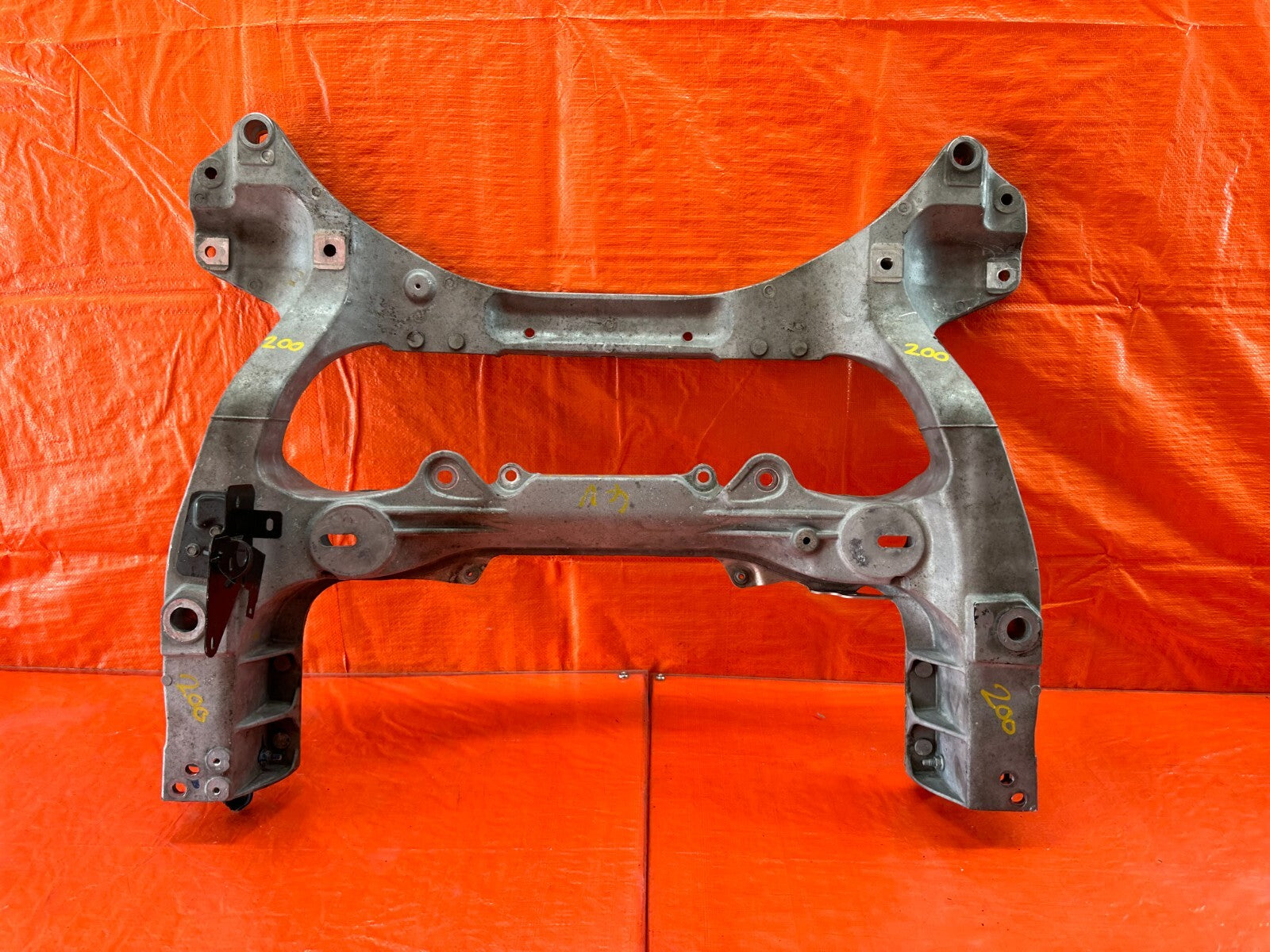 14 20 INFINITI Q50 Q60 FRONT SUBFRAME CROSSMEMBER K FRAME ENGINE CRADLE OEM #20012