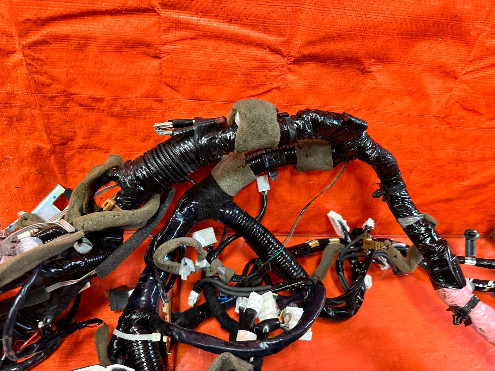 2017 INFINITI Q50 RED SPORT 400 INTERIOR DASHBOARD DASH WIRING WIRE HARNESS #31612