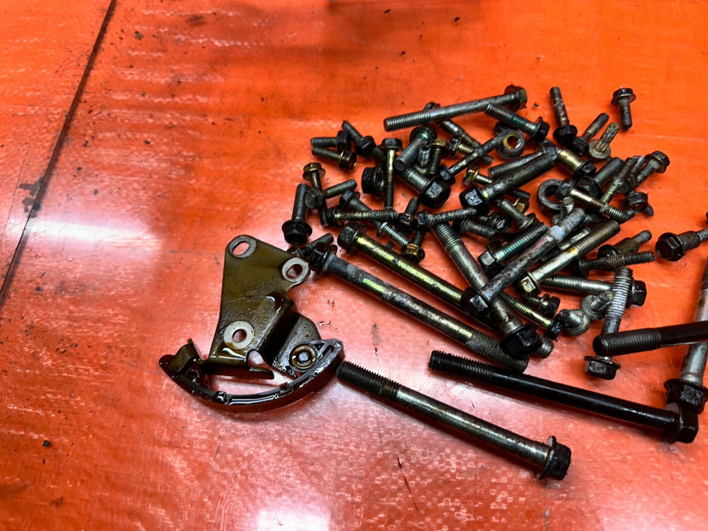 04-08 ACURA TSX 4D 2.4L K24A2 ENGINE BLOCK OIL PAN BOLTS HARDWARE SET OEM #34212