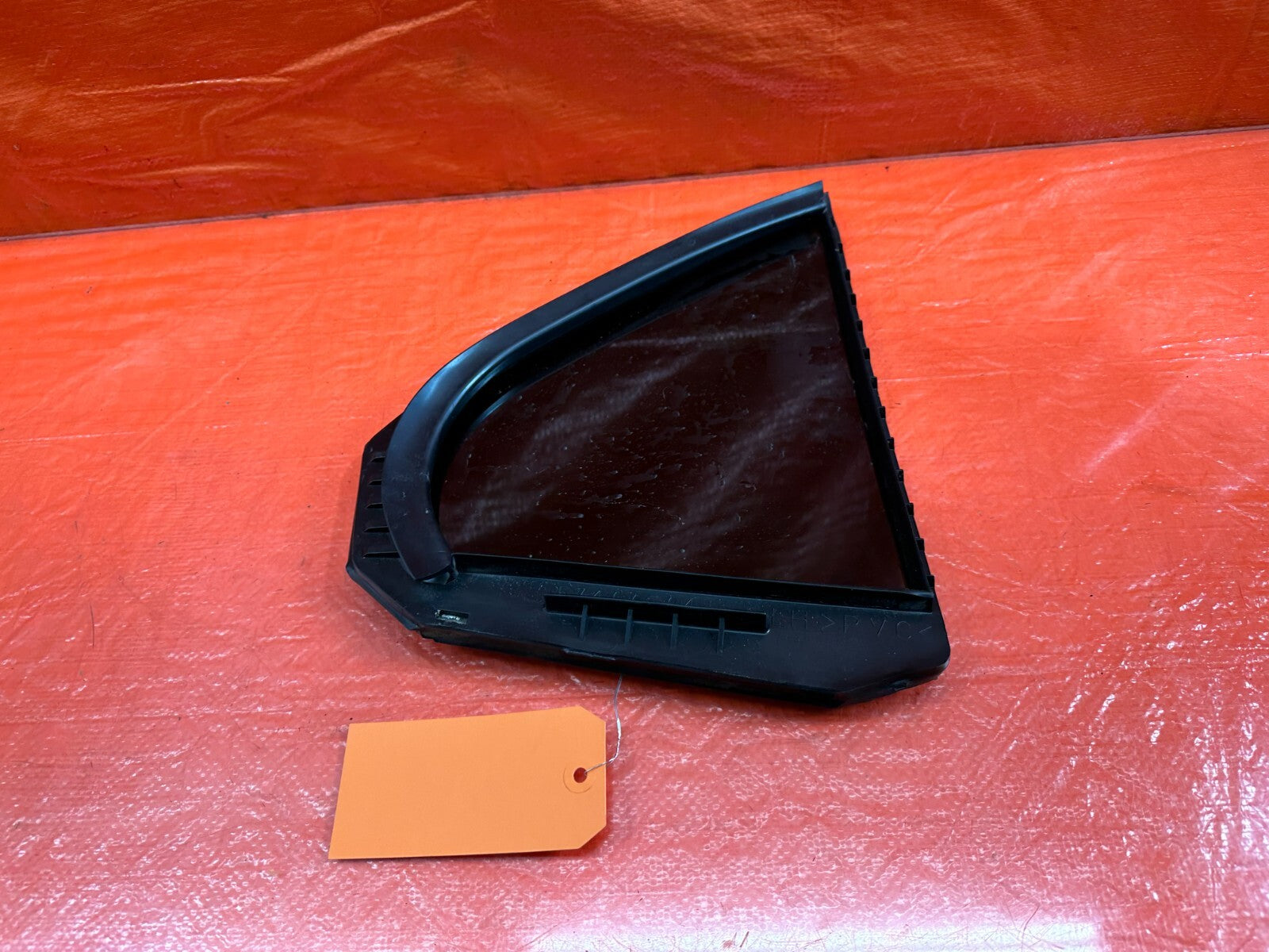 08 15 LANCER EVOLUTION X EVO 10   DRIVER LEFT REAR 1/4 QUARTER GLASS WINDOW #2148