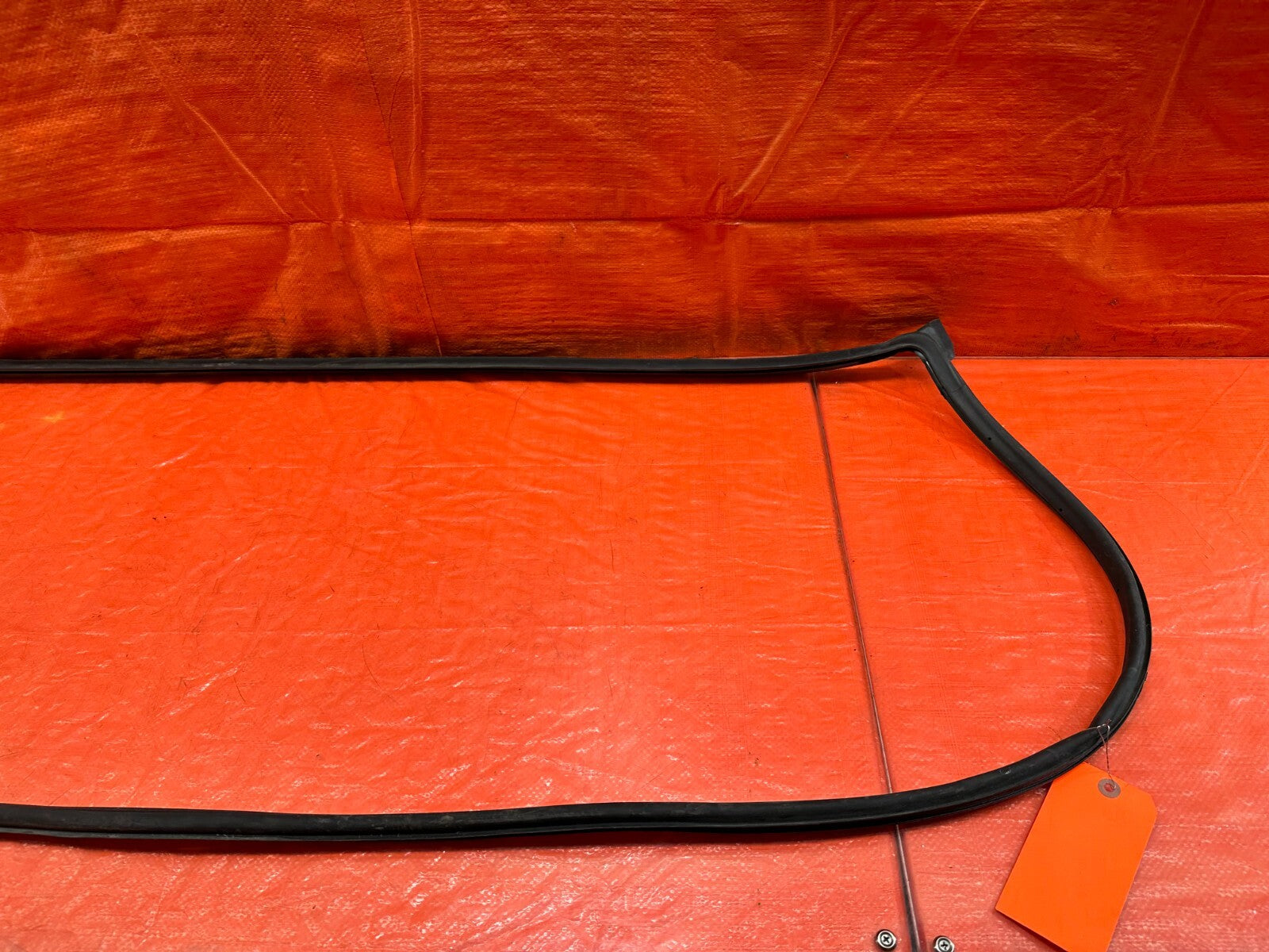 08 12 HONDA ACCORD SEDAN RIGHT FRONT DOOR WEATHER STRIP TRIM SEAL OEM #2393