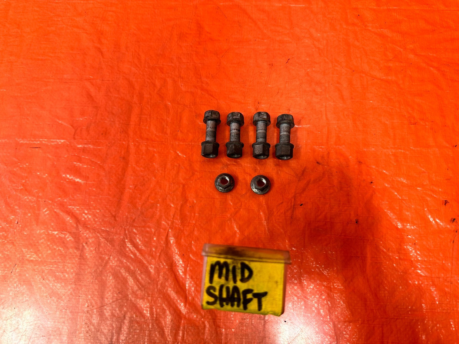 08 15 INFINITI G37 & Q60 DRIVESHAFT DRIVE SHAFT PROPELLER SHAFT BOLTS   OEM 3280