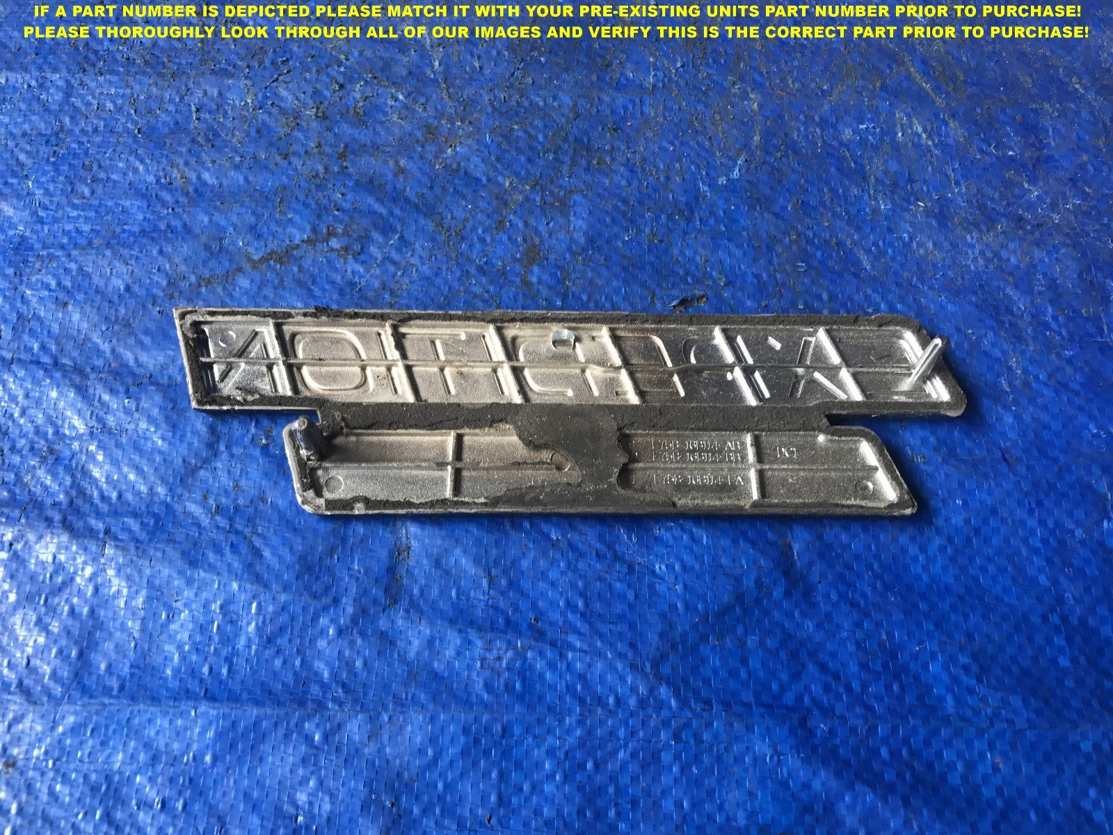 OEM 1FORD EXPEDITION EMBLEM BADGE F75B 16B114 AB1