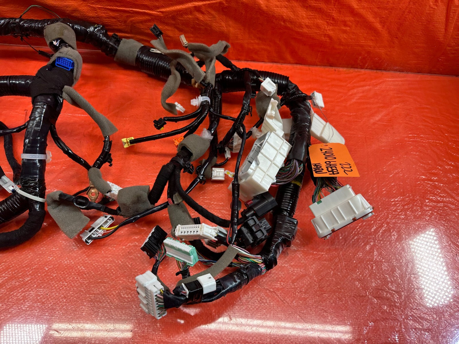 2017 INFINITI Q50 RED SPORT 400 DASH BOARD CLUSTER WIRING HARNESS WIRE LOOM #2222