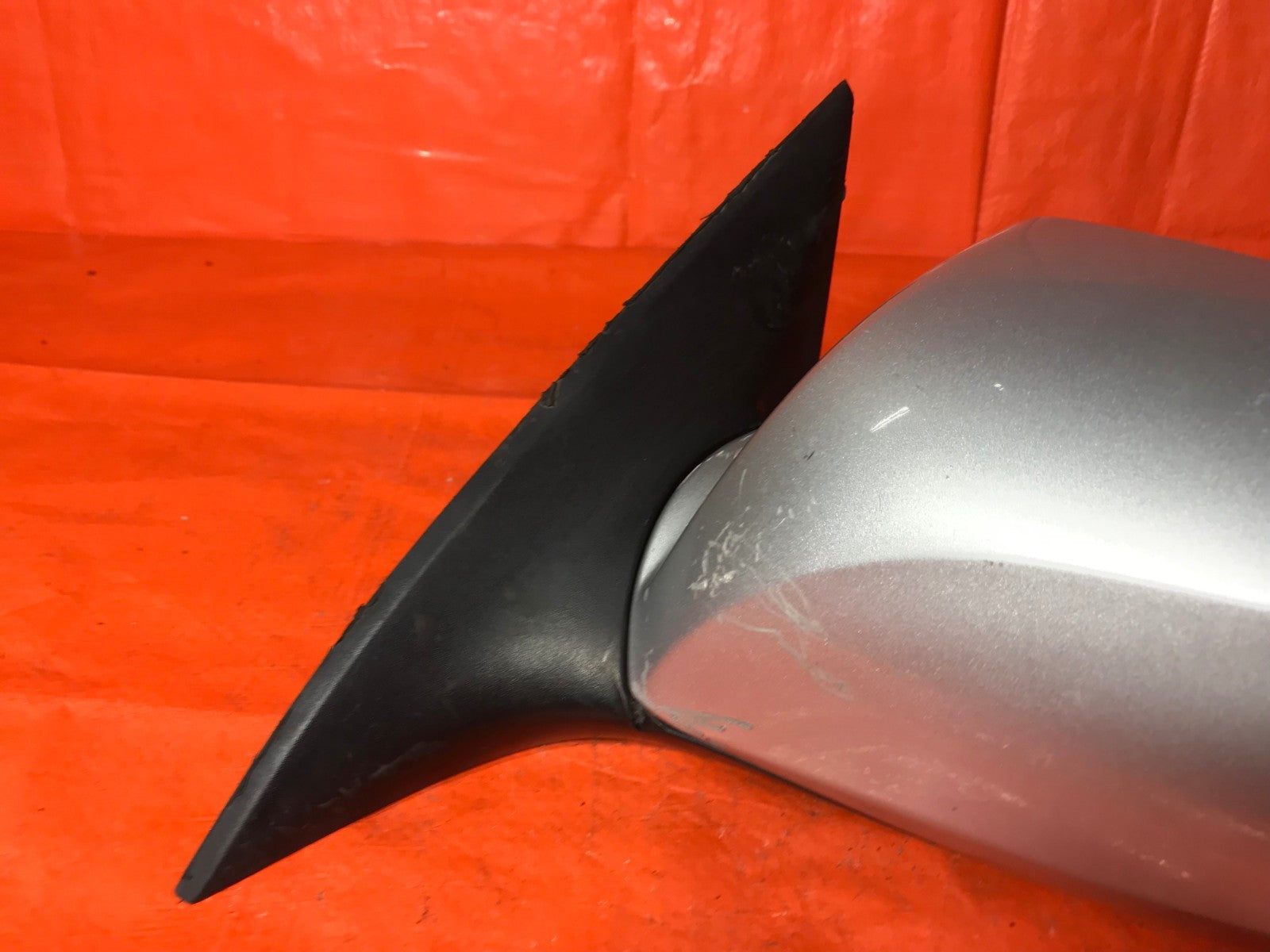 OEM 2012 2013 HYUNDAI GENESIS DRIVER LEFT SIDE VIEW MIRROR   SILVER NON SIGNAL6