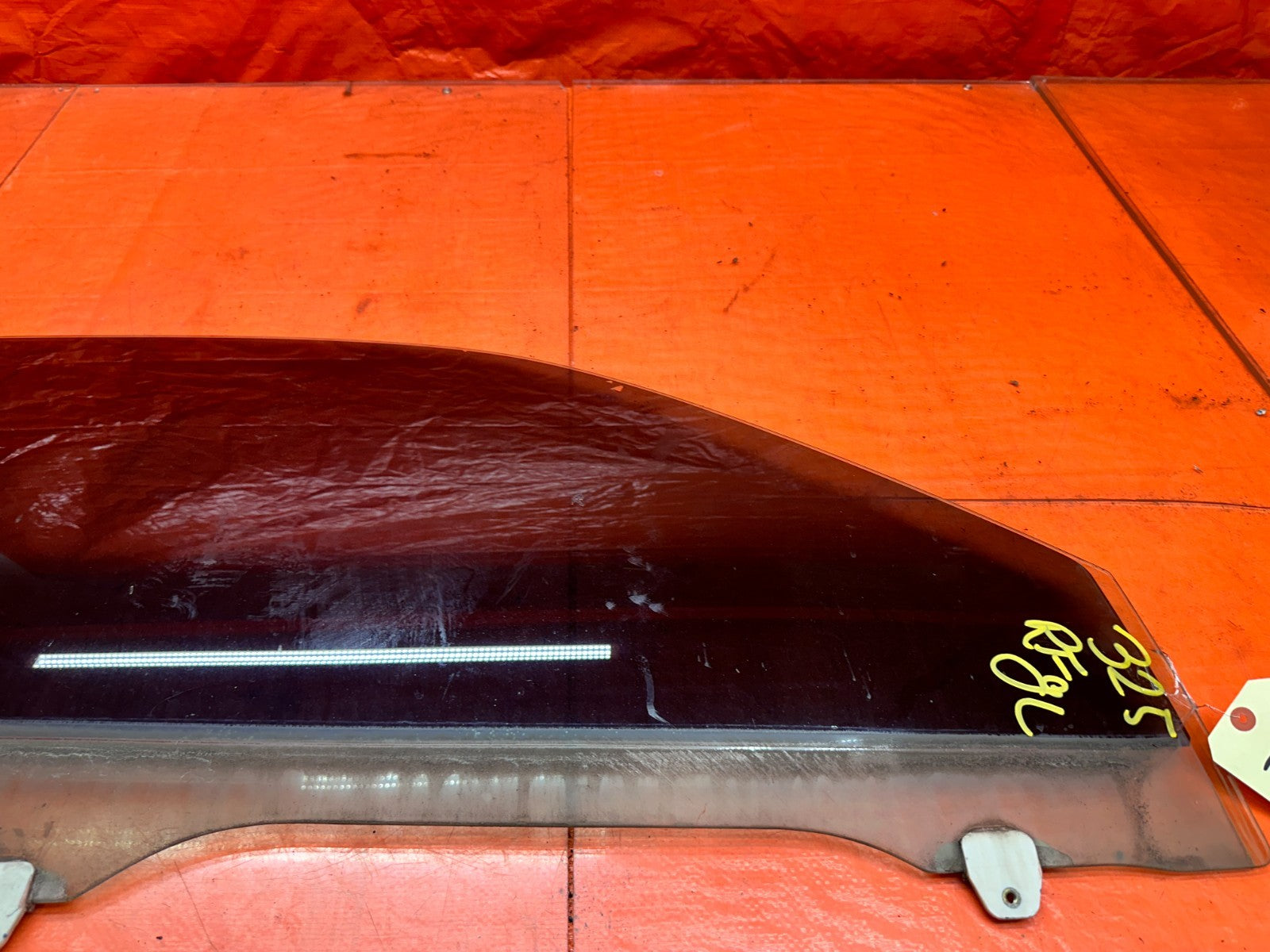 97 01 HONDA PRELUDE 2.2L PASSENGER RIGHT DOOR DOORGLASS WINDOW GLASS OEM #3358