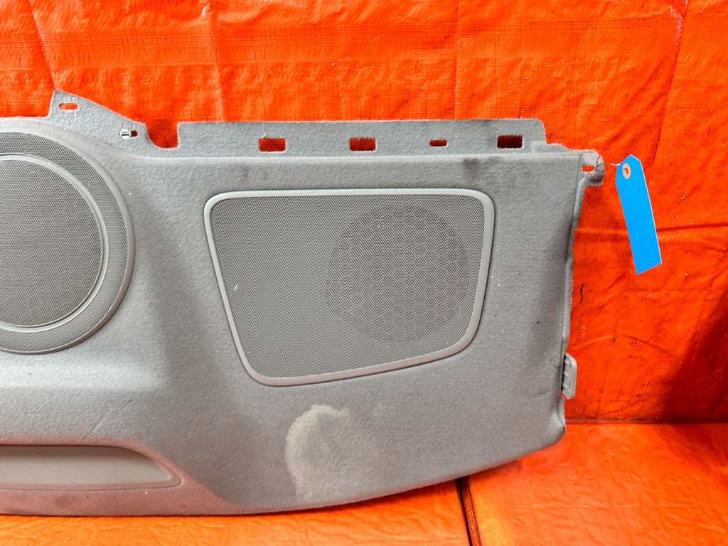 09 14 ACURA TSX   REAR SPEAKER COVER TRAY LINER TRIM  GRAY COLOR   OEM #3213