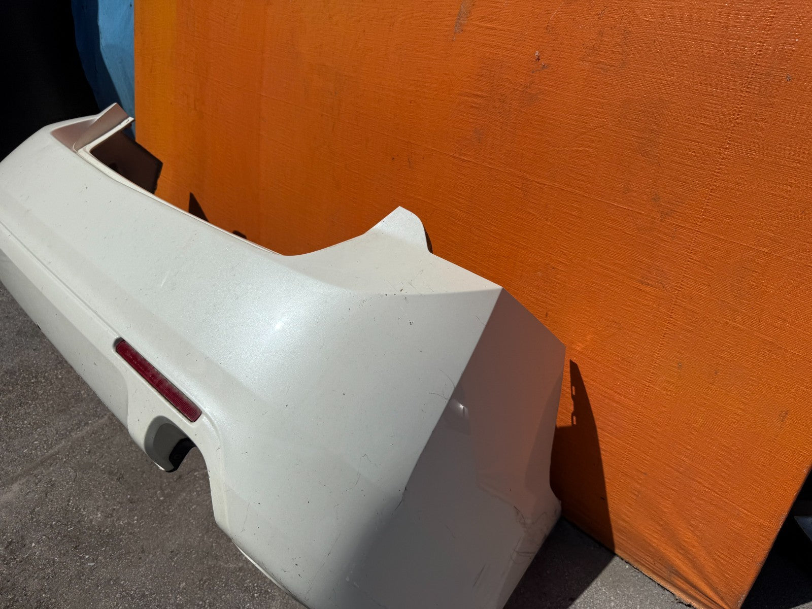 09 14 ACURA TSX   REAR BUMPER COVER WITH REFLECTORS   OEM FACTORY OE3