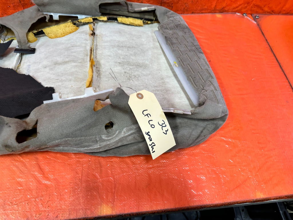97 01 HONDA PRELUDE DRIVER LEFT FRONT LOWER SEAT SKIN WRAP  TAN OEM 32311