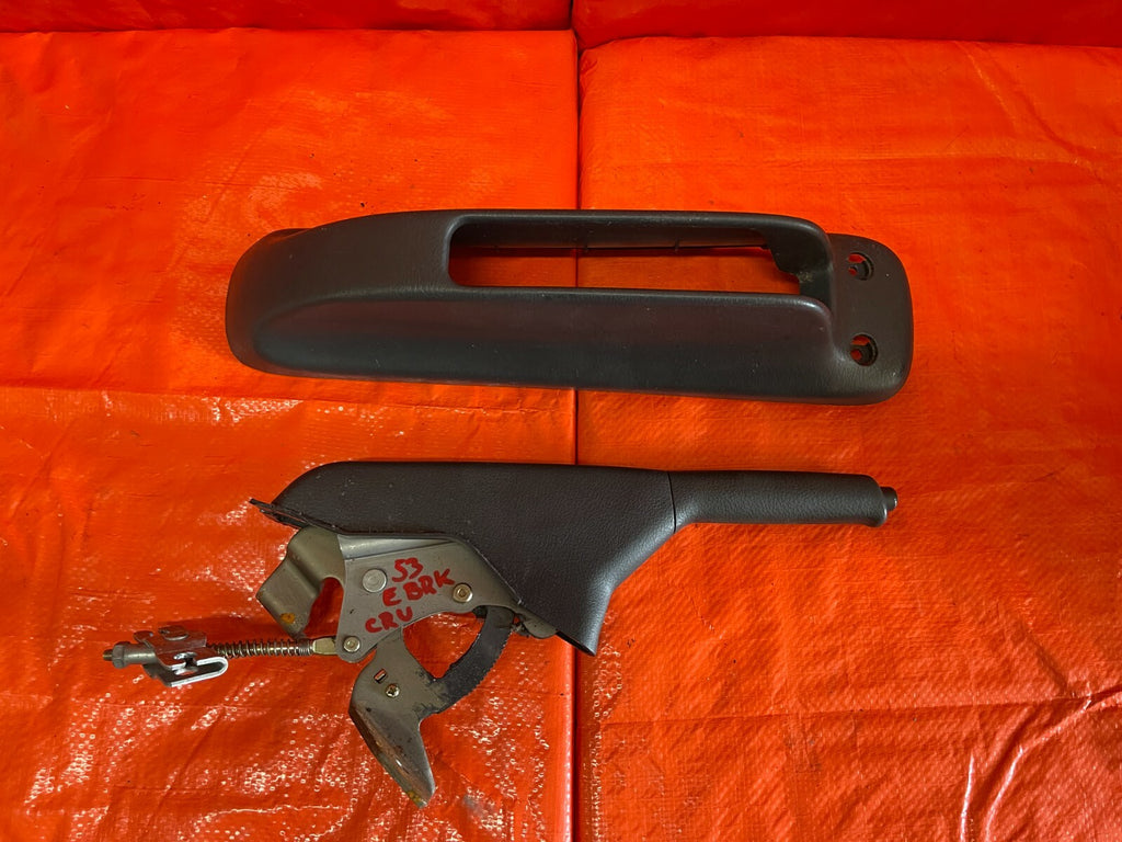 99 01 HONDA CR V CRV   EMERGENCY E PARKING BRAKE GRAB HANDLE W/ TRIM   OEM OE6