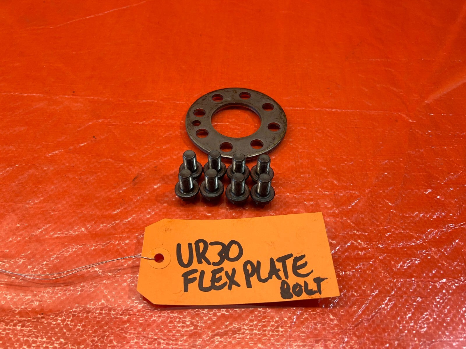 16 19 INFINITI Q50 & 16 18 Q60 3.0L   AUTOMATIC FLYWHEEL BOLT SET W/ FLEX PLATE0