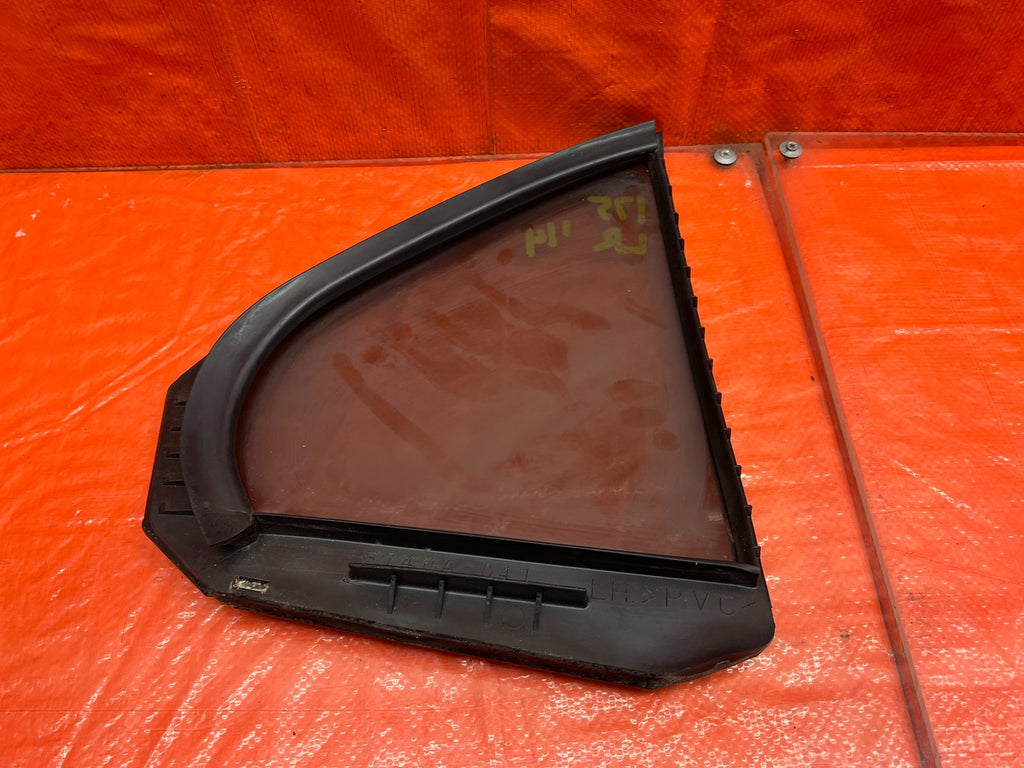 08 15 LANCER EVOLUTION X EVO 10   DRIVER LEFT REAR 1/4 QUARTER GLASS WINDOW #1757