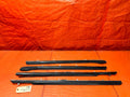 94-01 ACURA INTEGRA 4D 1.8L DOOR WINDOW GLASS TRIM DRIP RETAINER SET OF 4 #3410
