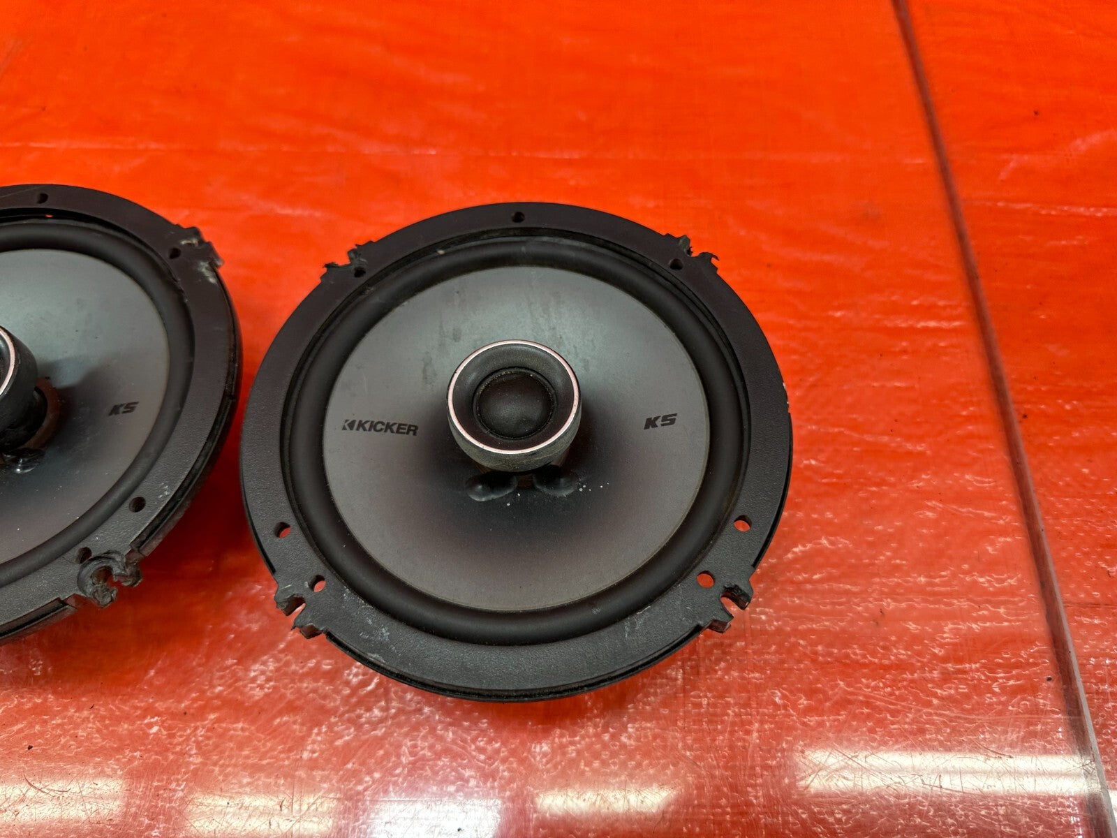 KICKER KCS65 SPEAKER   ISPEAKER PAIR SET OF TWO   USED   #1864