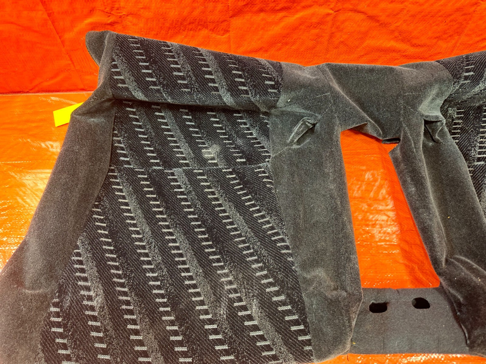 99 01 HONDA PRELUDE REAR LOWER SEAT COVER SKIN LEATHER WRAP CUSHION FABRIC OEM8