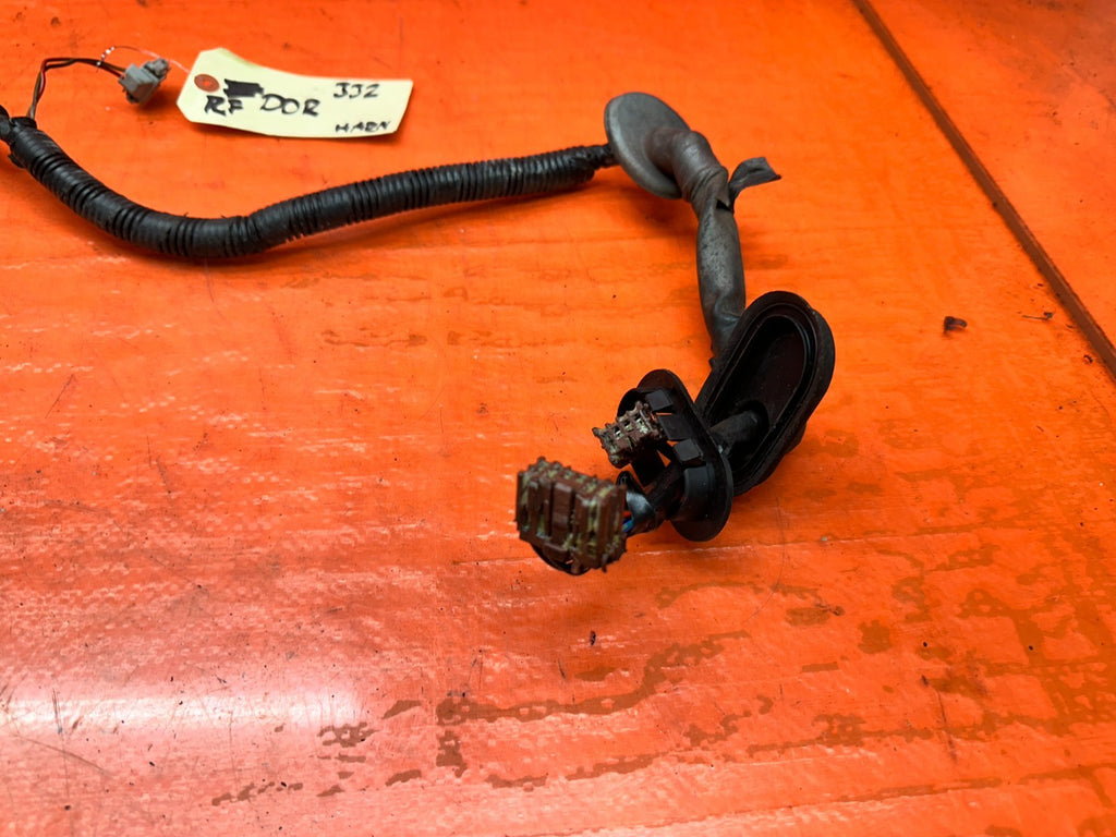 92 96 HONDA PRELUDE RIGHT PASSENGER DOOR WIRE HARNESS OEM #3324