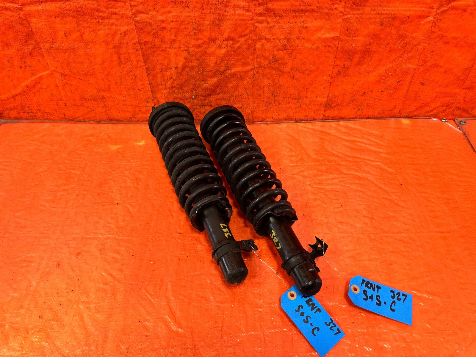 92 95 HONDA CIVIC   FRONT SHOCKS & SPRINGS LEFT AND RIGHT FACTORY   OEM #3270