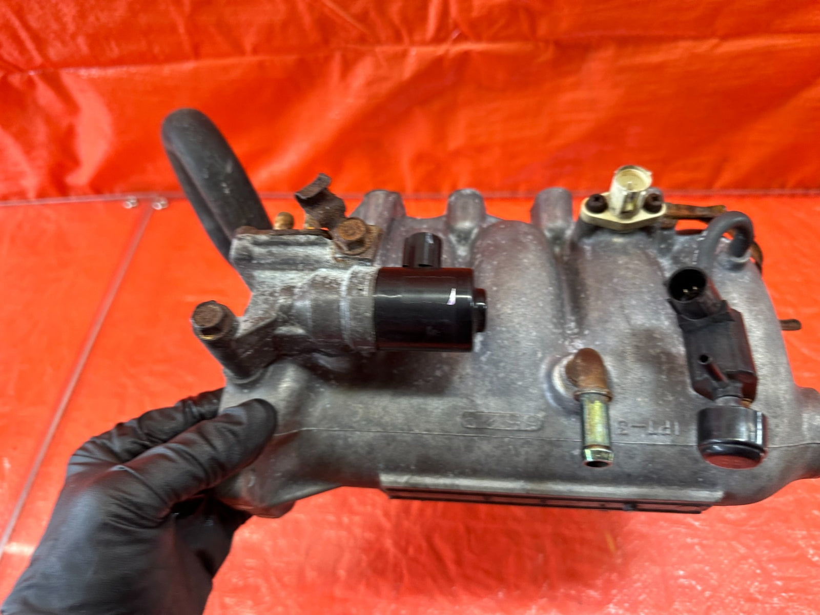 92 95 HONDA CIVIC EX SI   D16Z6   INTAKE MANIFOLD W/ IACV   OEM FACTORY OE10
