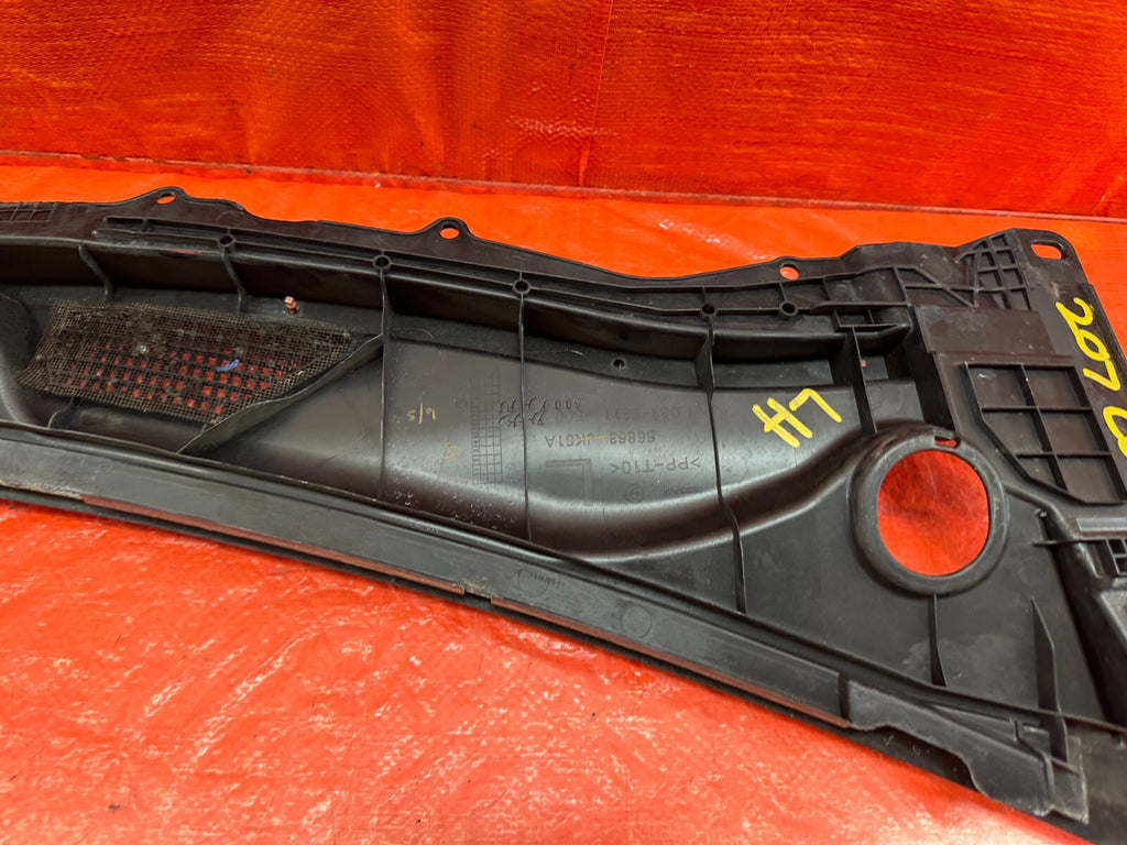 08 15 INFINITI G37 & Q60   2D COUPE   WIPER COWL TRIM   LEFT SIDE   OEM #20712