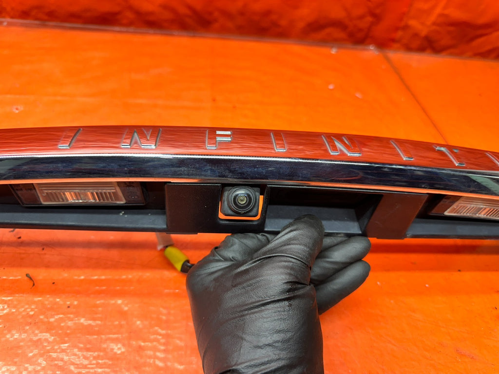 14-24 INFINITI Q50 4D REAR TRUNK LID MOLDING TRIM BACK UP REAR VIEW CAMERA #Q507