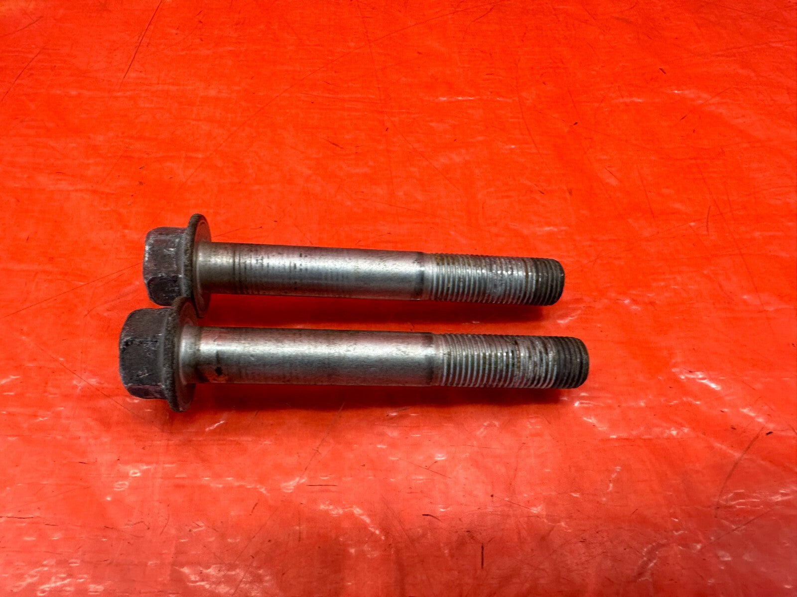 00 09 HONDA S2000   REAR SHOCKER ABSORBER LOWER MOUNTING BOLTS HARDWARE OEM #2242