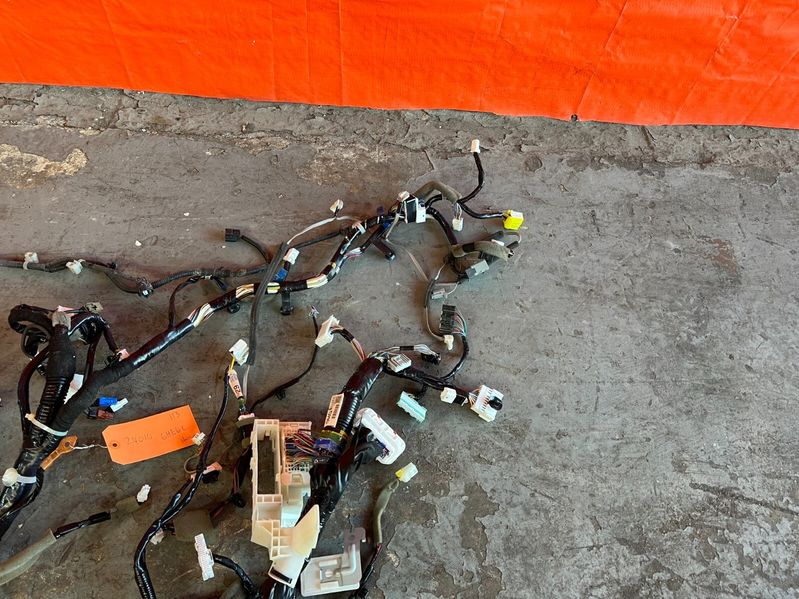 2017 INFINITI Q50 RED SPORT 400 INTERIOR DASHBOARD DASH WIRING WIRE HARNESS OEM4