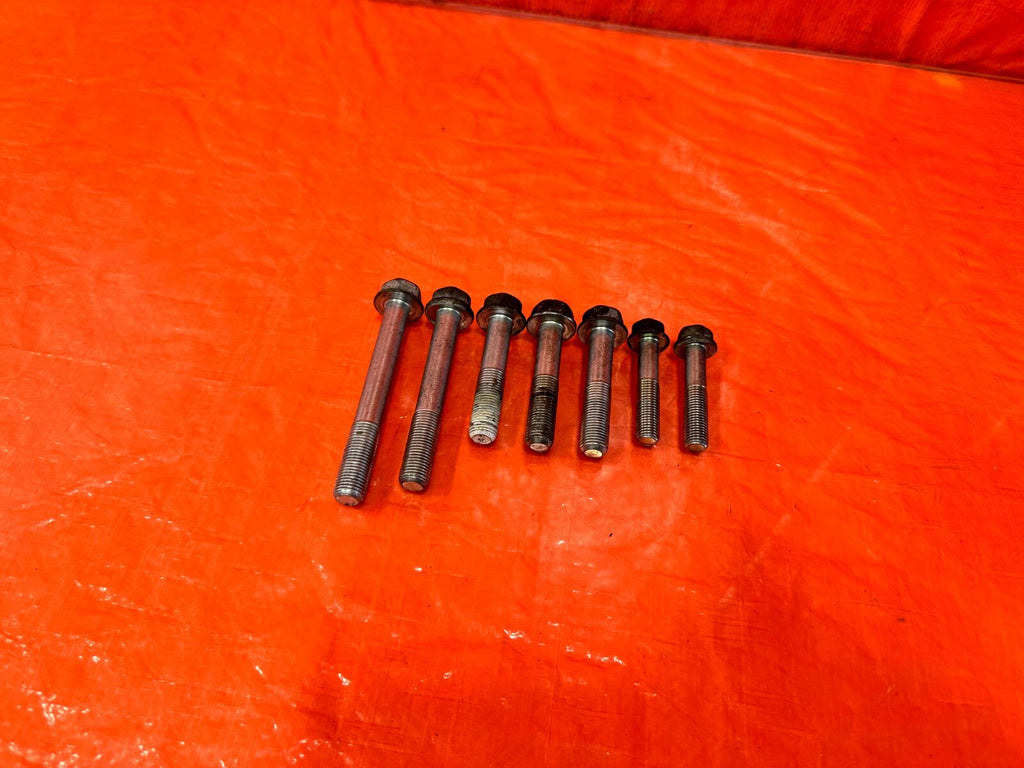 09 14 ACURA TSX   K24Z3 TRANSMISSION BELL HOUSING BOLTS HARDWARE   OEM #2793