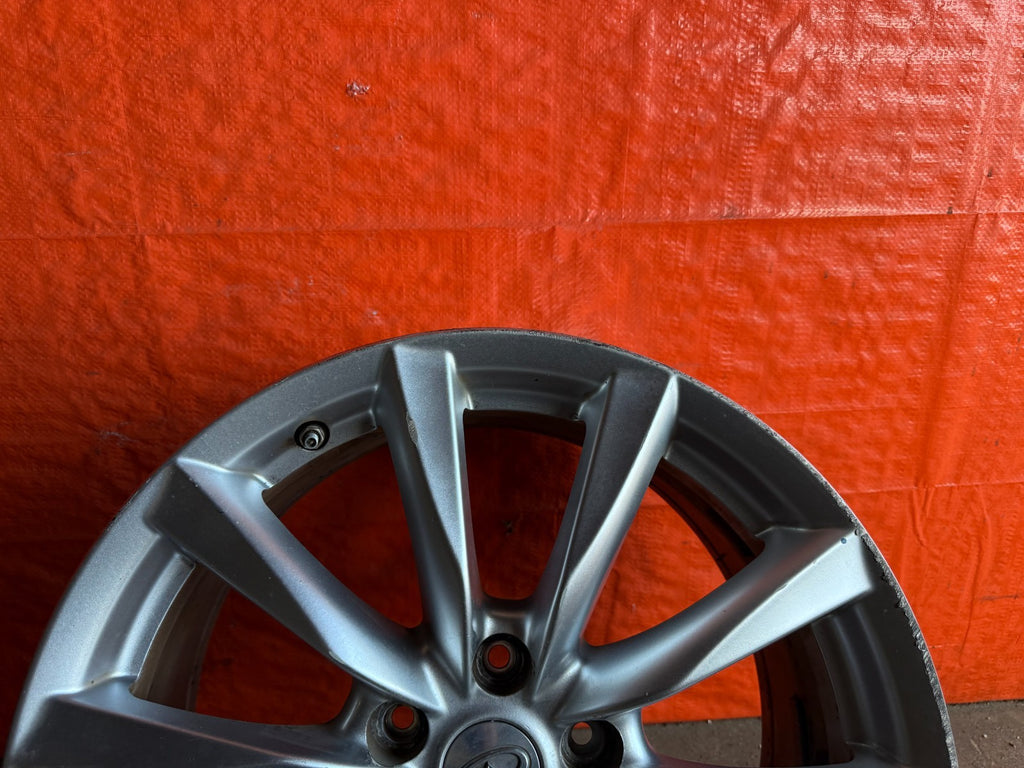 08 15 INFINITI G37 Q60   10 SPOKE   18 INCH   FRONT WHEEL RIM   OEM #310 14