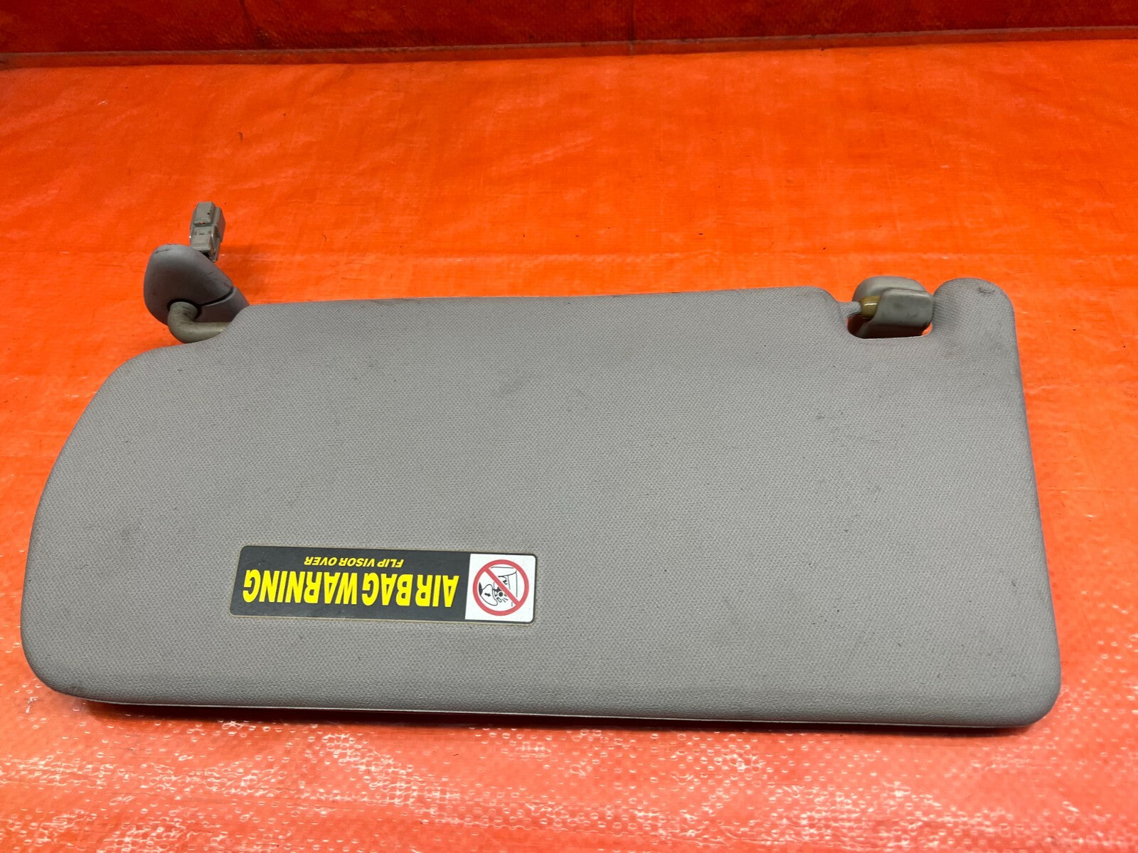 04 05 ACURA TSX   SUN VISOR   PASSENGER RIGHT SIDE   GRAY COLOR   OEM #1565