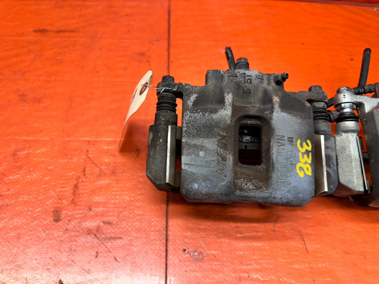 04-05 ACURA TSX 2.4L FRONT BRAKE CALIPERS PAIR LEFT DRIVER RIGHT PASS OEM #33811