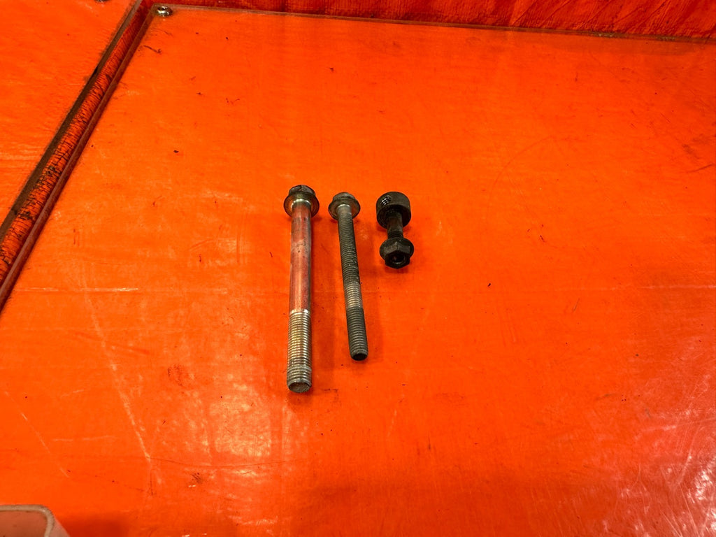 07 11 MAZDA RX8 RX 8   13B MSP ALTERNATOR & MOUNTING BRACKET BOLT SET BOLTS 3032