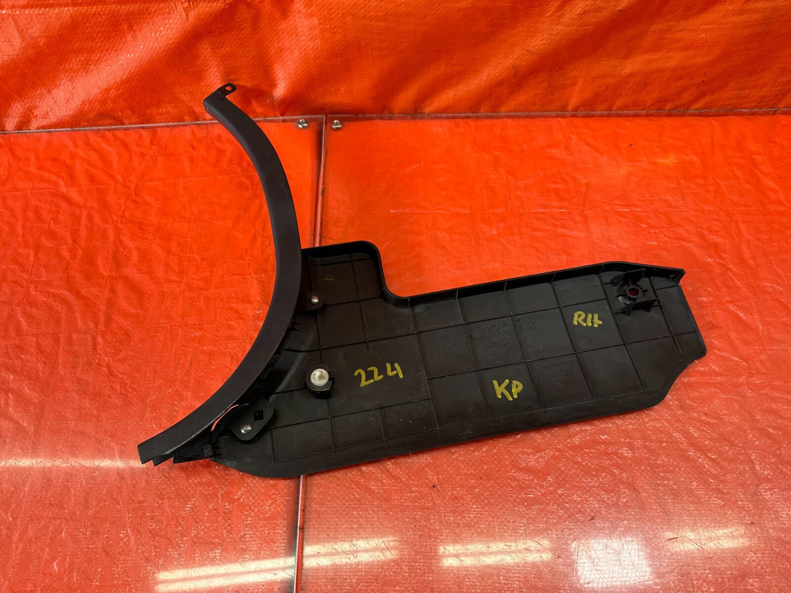 00 09 HONDA S2000   PASSENGER RIGHT KICK PANEL   OEM FACTORY #2246