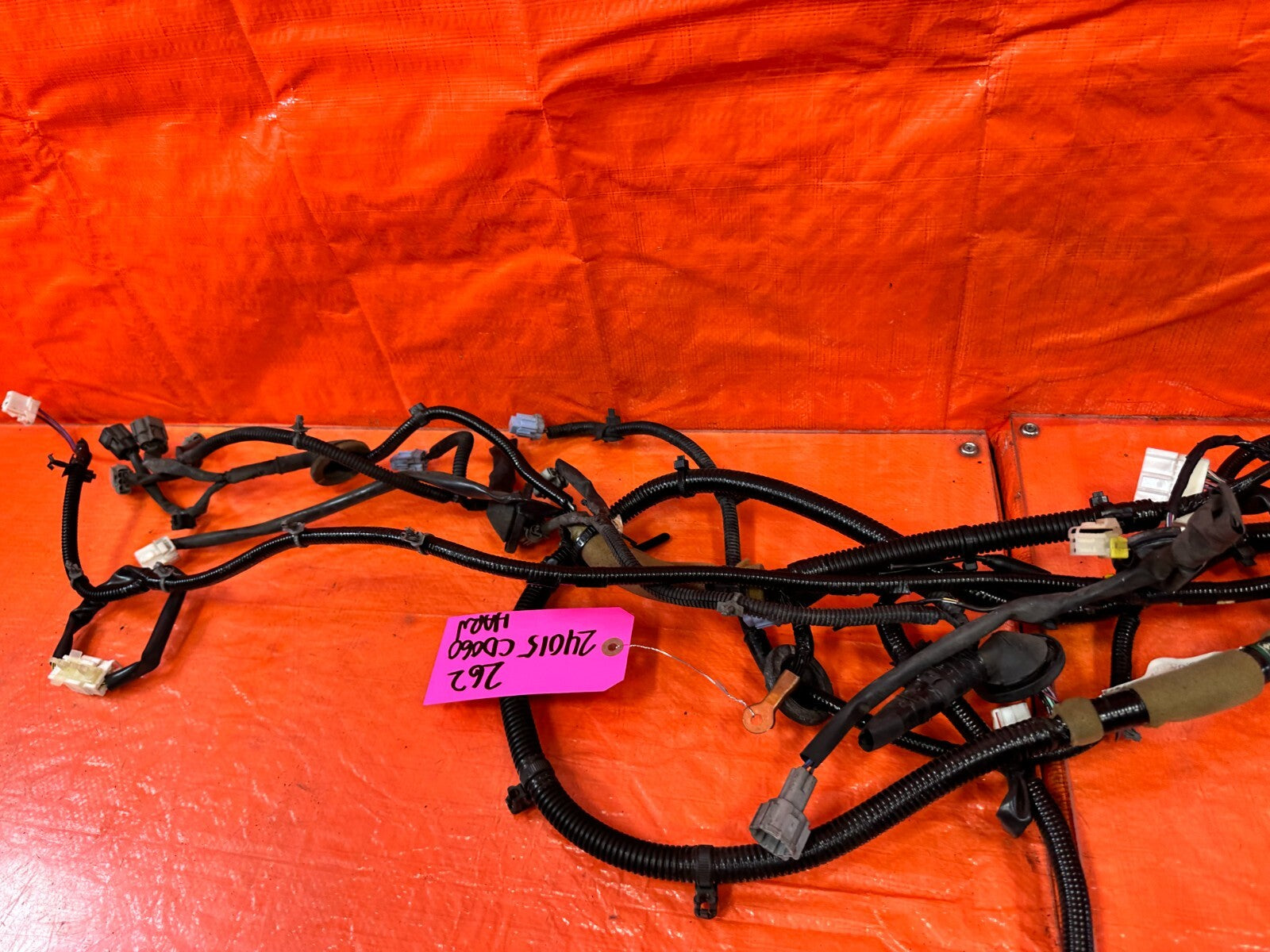 2004 04 NISSAN 350Z CONVERTIBLE REAR / TAIL LIGHT LAMP WIRING HARNESS WIRE LOOM7