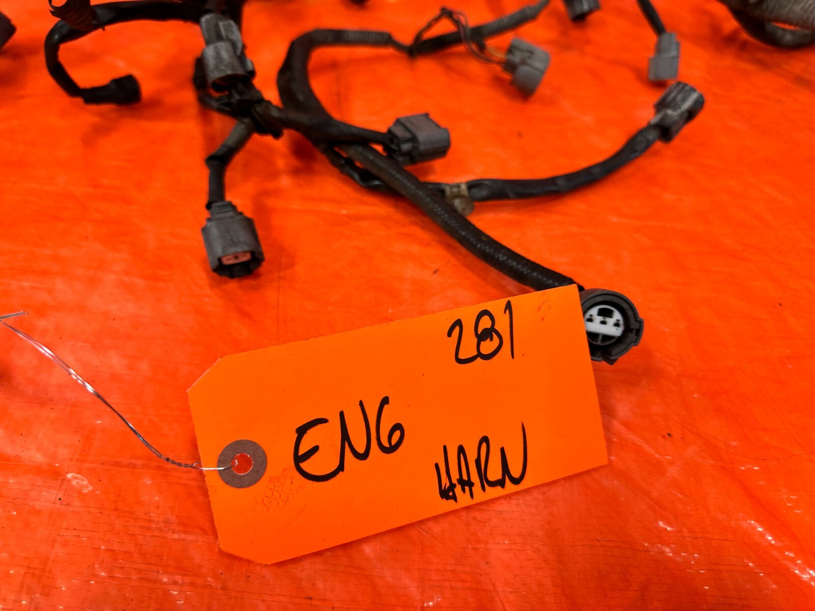 96 97 ACURA INTEGRA   B18B1 AUTOMATIC ENGINE WIRE HARNESS WIRING LOOM   OEM 2814