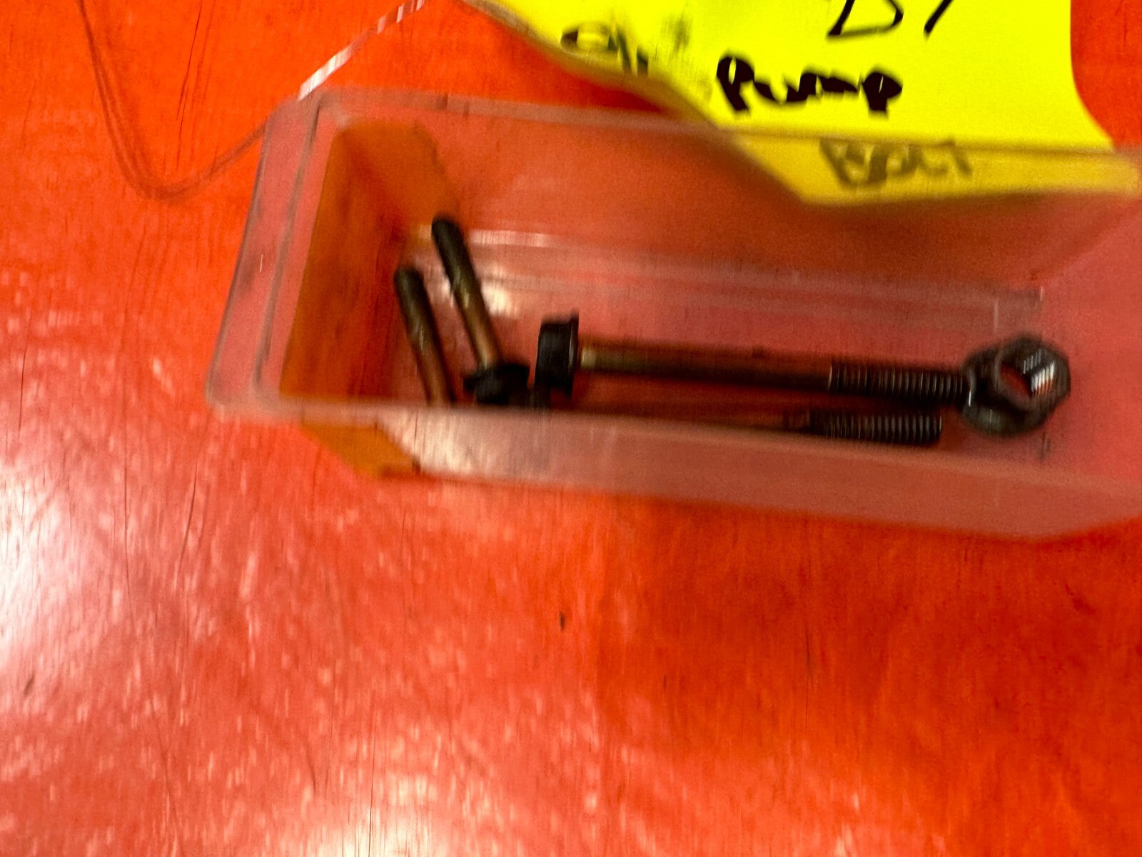 94 01 ACURA INTEGRA   GSR B18C1   OIL PUMP BOLTS HARDWARE   OEM #2577