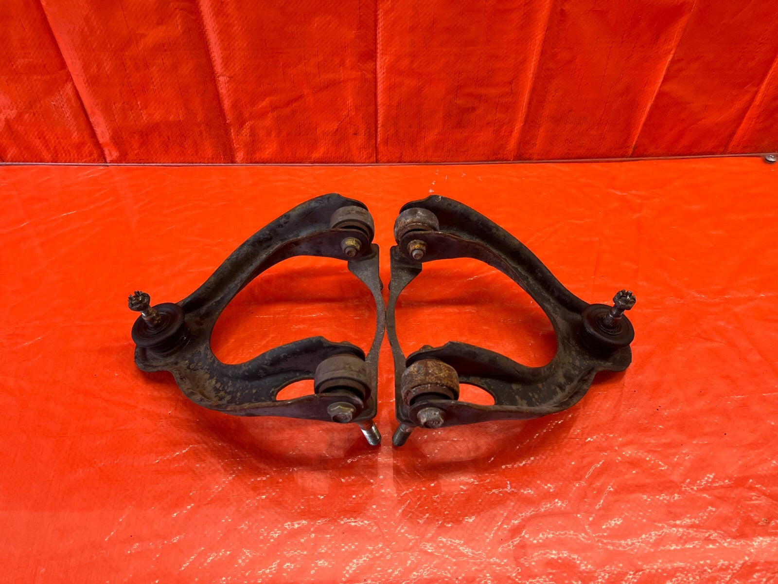 94 96 HONDA DEL SOL   FRONT UPPER CONTROL ARMS LEFT & RIGHT SET   OEM #1467