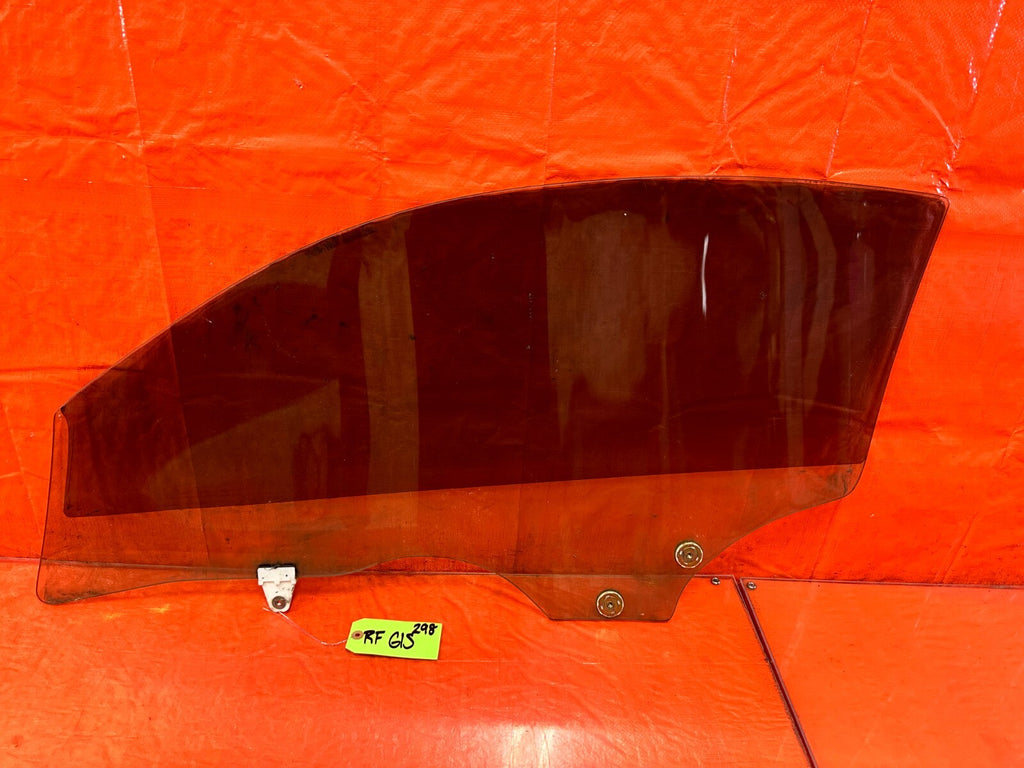03 07 INFINITI G35 COUPE   PASSENGER RIGHT FRONT   DOOR GLASS WINDOW OEM #2984