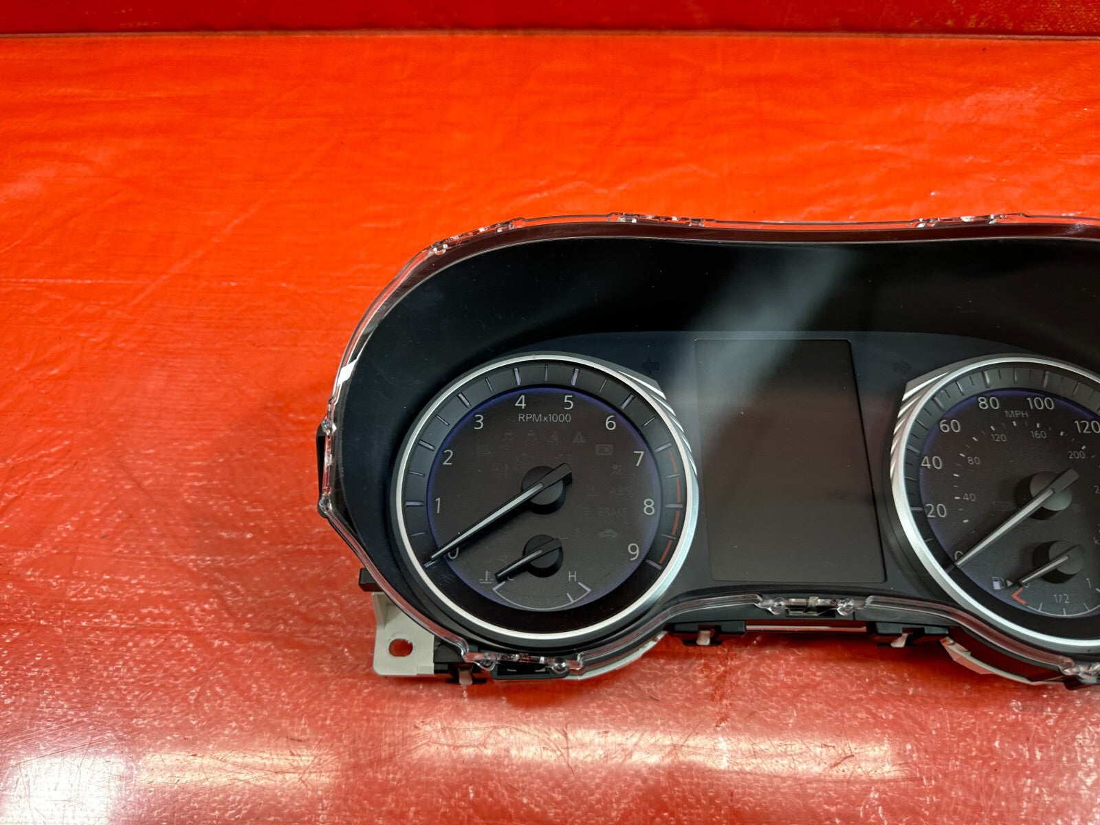 17 19  INFINITI Q50   3.0L TURBO ONLY   INSTRUMENT GAUGE CLUSTER SPEEDO 42K MLS5