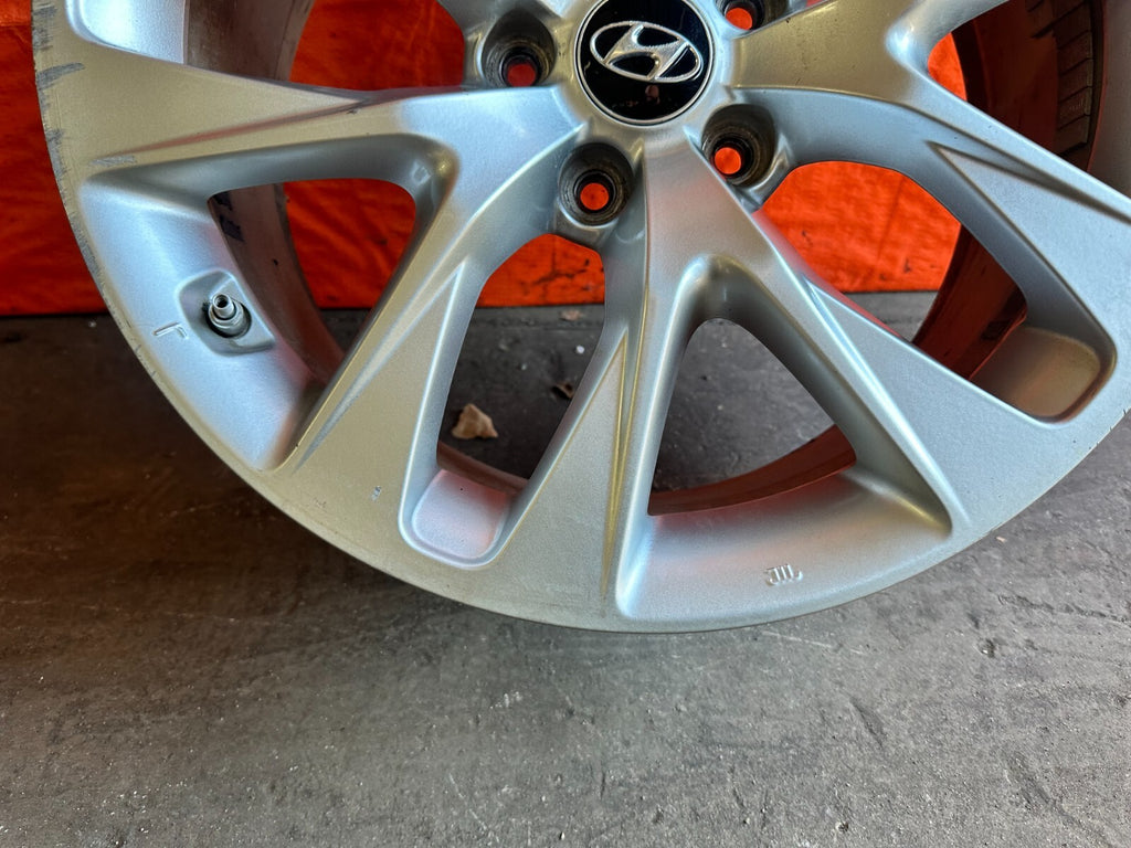 13 16 HYUNDAI GENESIS COUPE  REAR WHEEL RIM 18x8.5 +32   OEM FACTORY #219 17