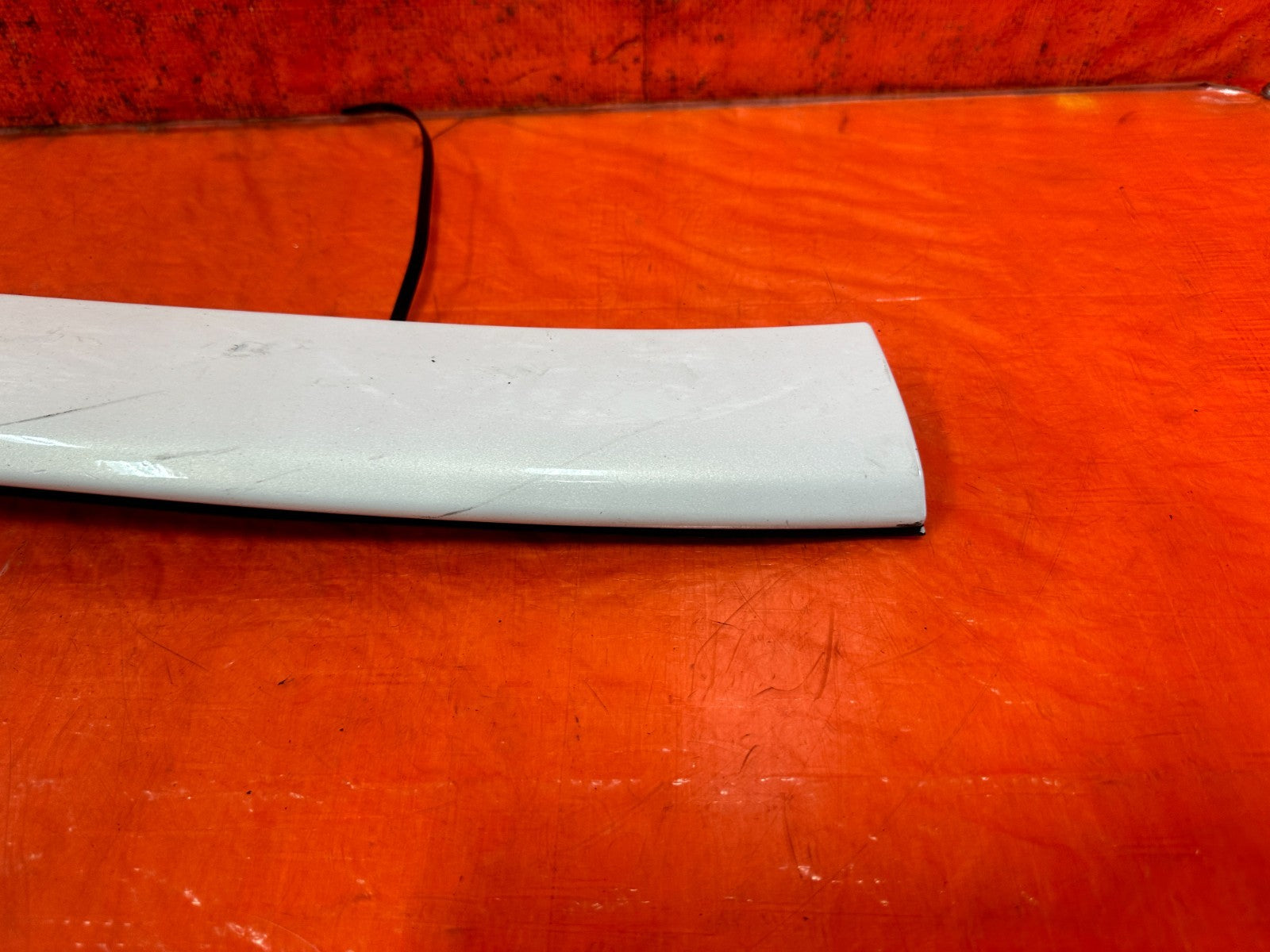 09 15 INFINITI G37 Q60 CONVERTIBLE RIGHT PASSENGER A PILLAR TRIM MOLDING #3296