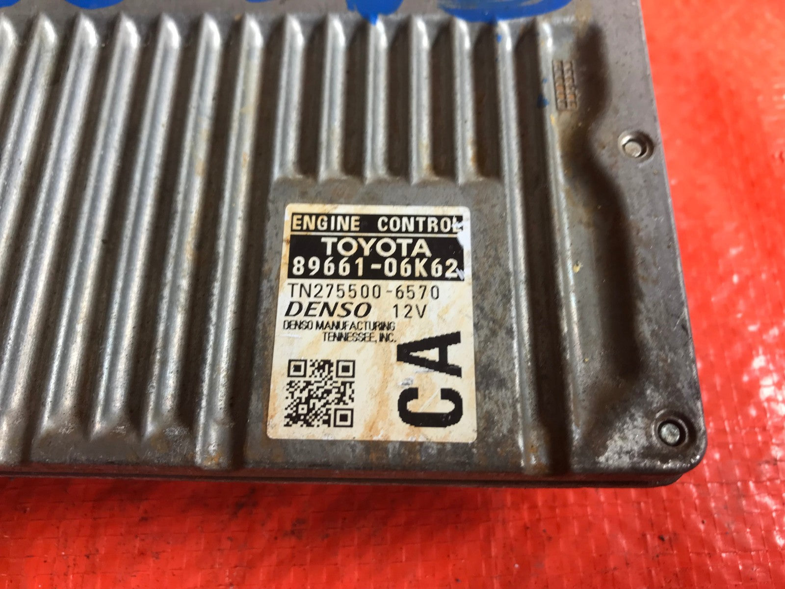 OEM 2012 12 TOYOTA CAMRY ENGINE COMPUTER ECU ECM EBX   PART # 89661 06K621