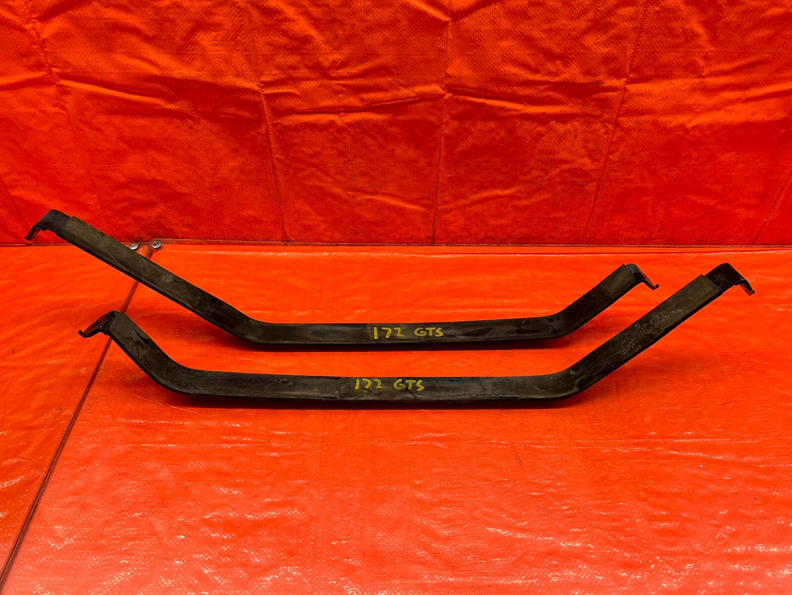 05 06 ACURA RSX   GAS GASOLINE FUEL TANK MOUNTING STRAPS BAND SET   OEM #1727