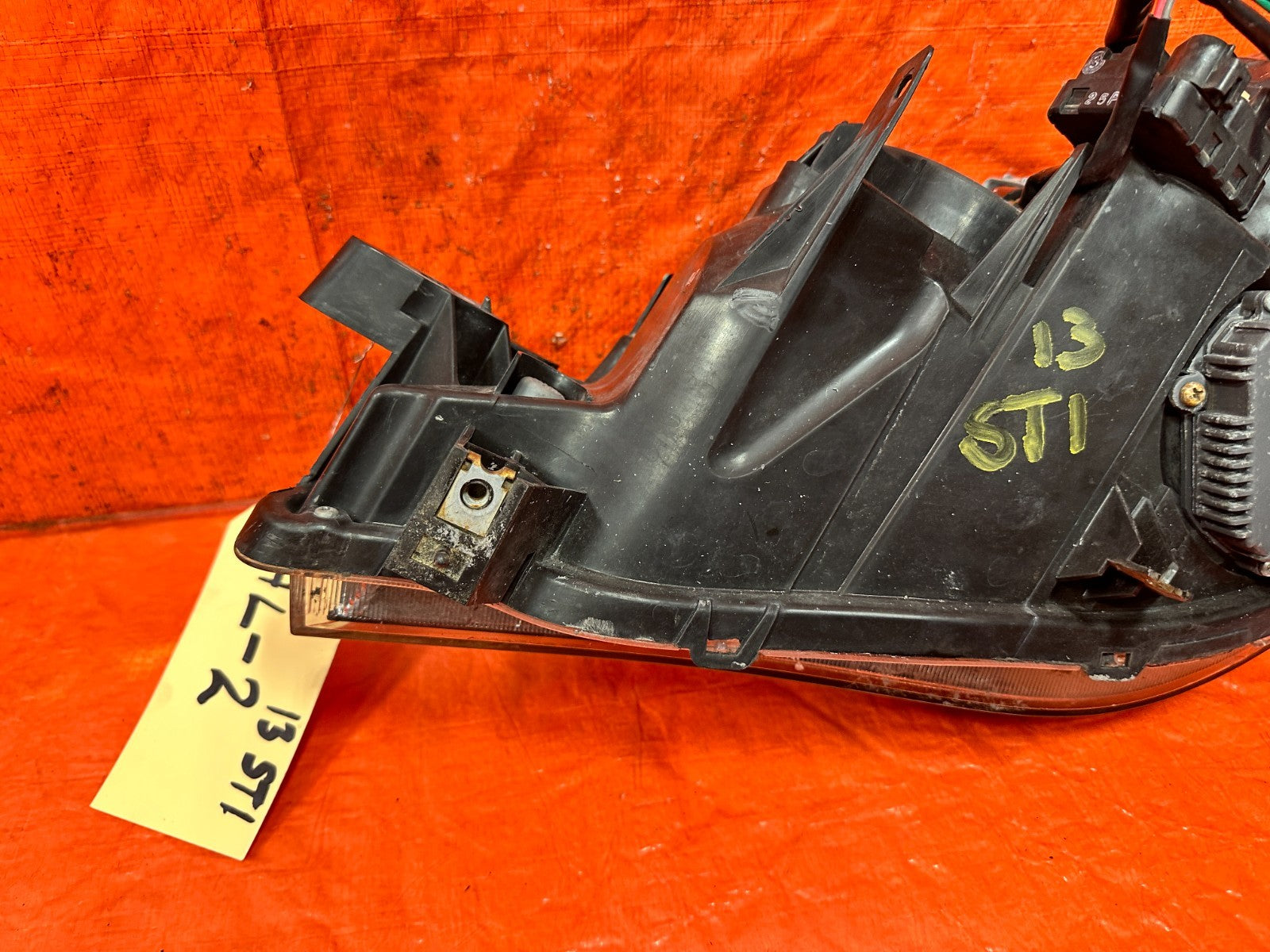 2013 13 SUBARU IMPREZA WRX STI   PASSENGER RIGHT HEADLIGHT HEADLAMP OEM OE #STI16