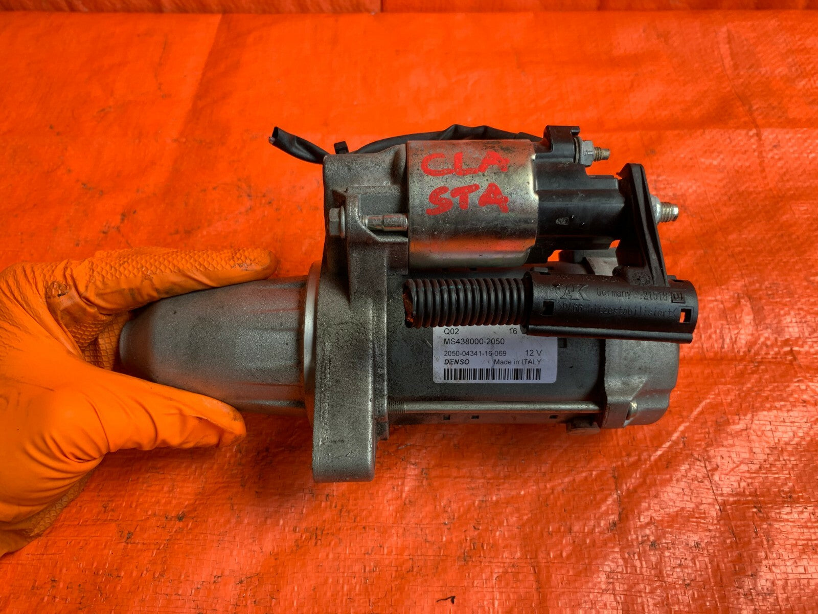 OEM 2015 15 MERCEDES BENZ CLA 250 4MATIC AWD   ENGINE STARTER A64590608000