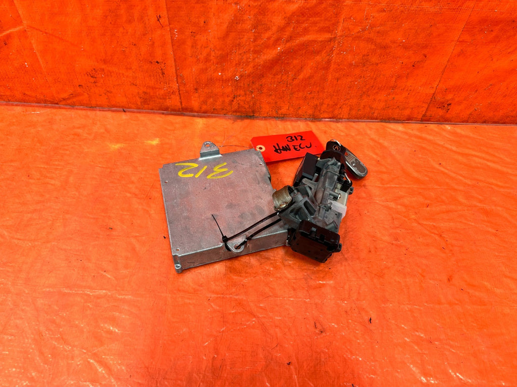 04 05 ACURA TSX   ENGINE COMPUTER ECU W/ MATCHING IGNITION SWITCH OEM #3125