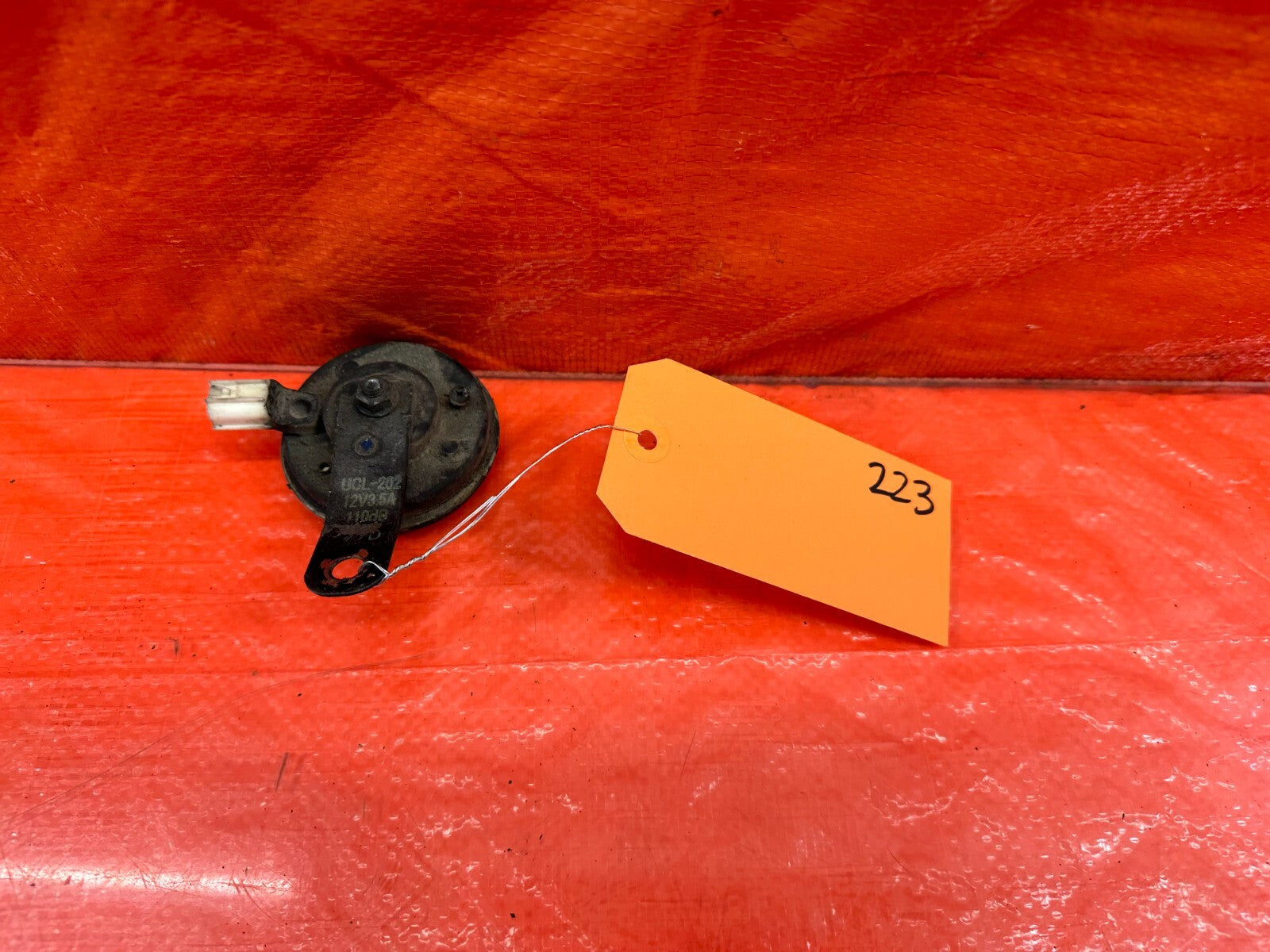 06 08 HONDA CIVIC   HIGH NOTE HORN ASSEMBY   OEM FACTORY OE #2233